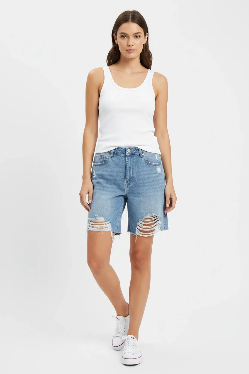 Short Media Pierna Plus 4